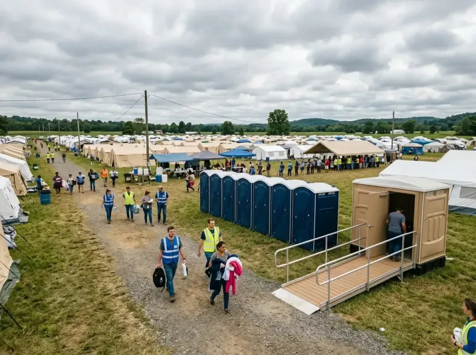 disaster-relief-camp-restrooms-010 — frequently asked questions, Dumpster & Portable Bathrooms Rental in Eyota, MN